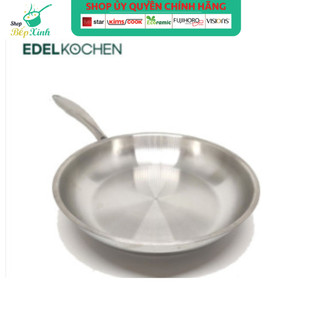 Chảo xào inox 304 đáy từ Edelkochen Hàn Quốc 24cm - 28cm - Hàng chính hãng