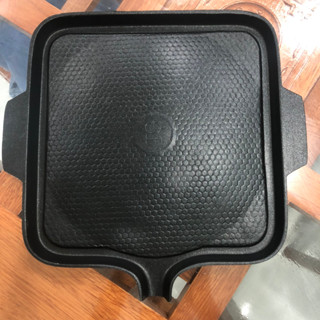 Chảo nướng chống dính Tân Thái Gia (30cm - 24cm) Vỉ men gang nướng BBQ - vỉ nướng chống dính cao cấp