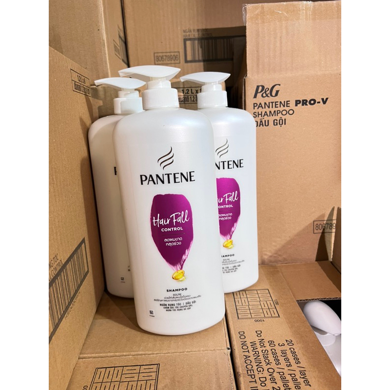 Dầu gội pantene 1200ml 2 màu