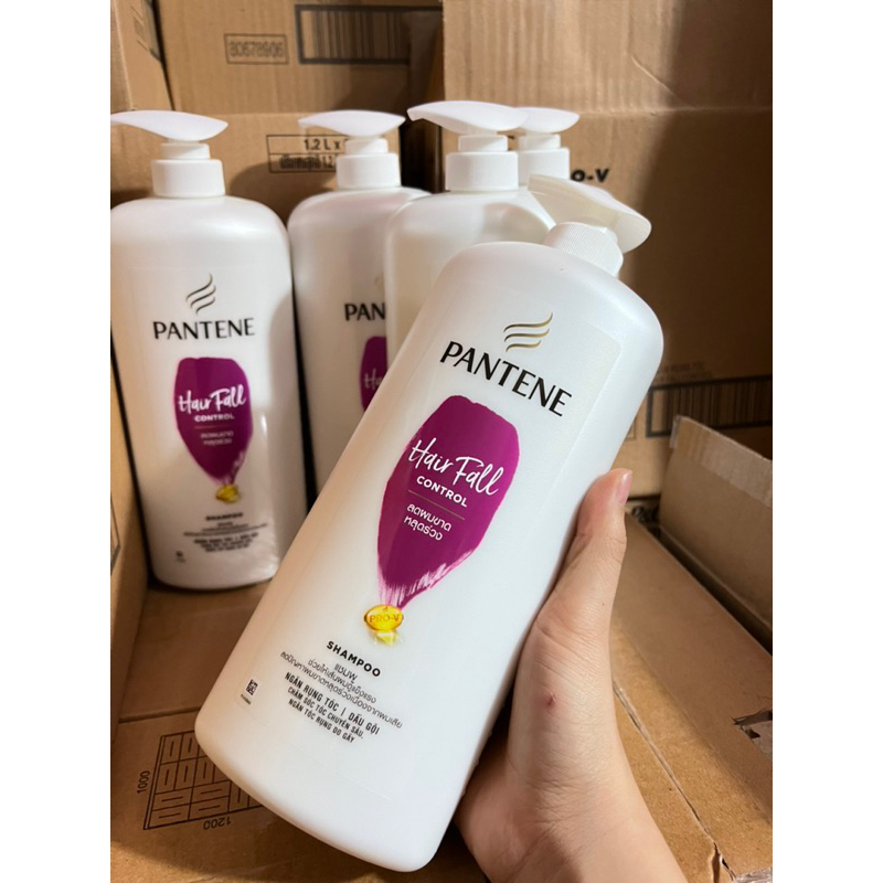 Dầu gội pantene 1200ml 2 màu