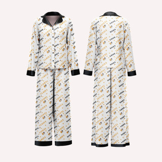 Đồ bộ nữ mùa hè mặc nhà Luxti Store, set đồ bộ nữ pijama tay dài chất lụa cao cấp đi chơi sang trọng lịch lãm