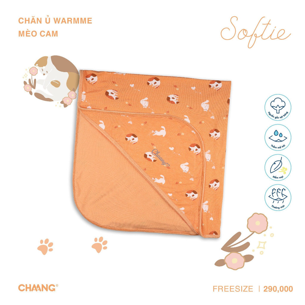 Chăn Ủ Warmme Mèo CHAANG AW23D8