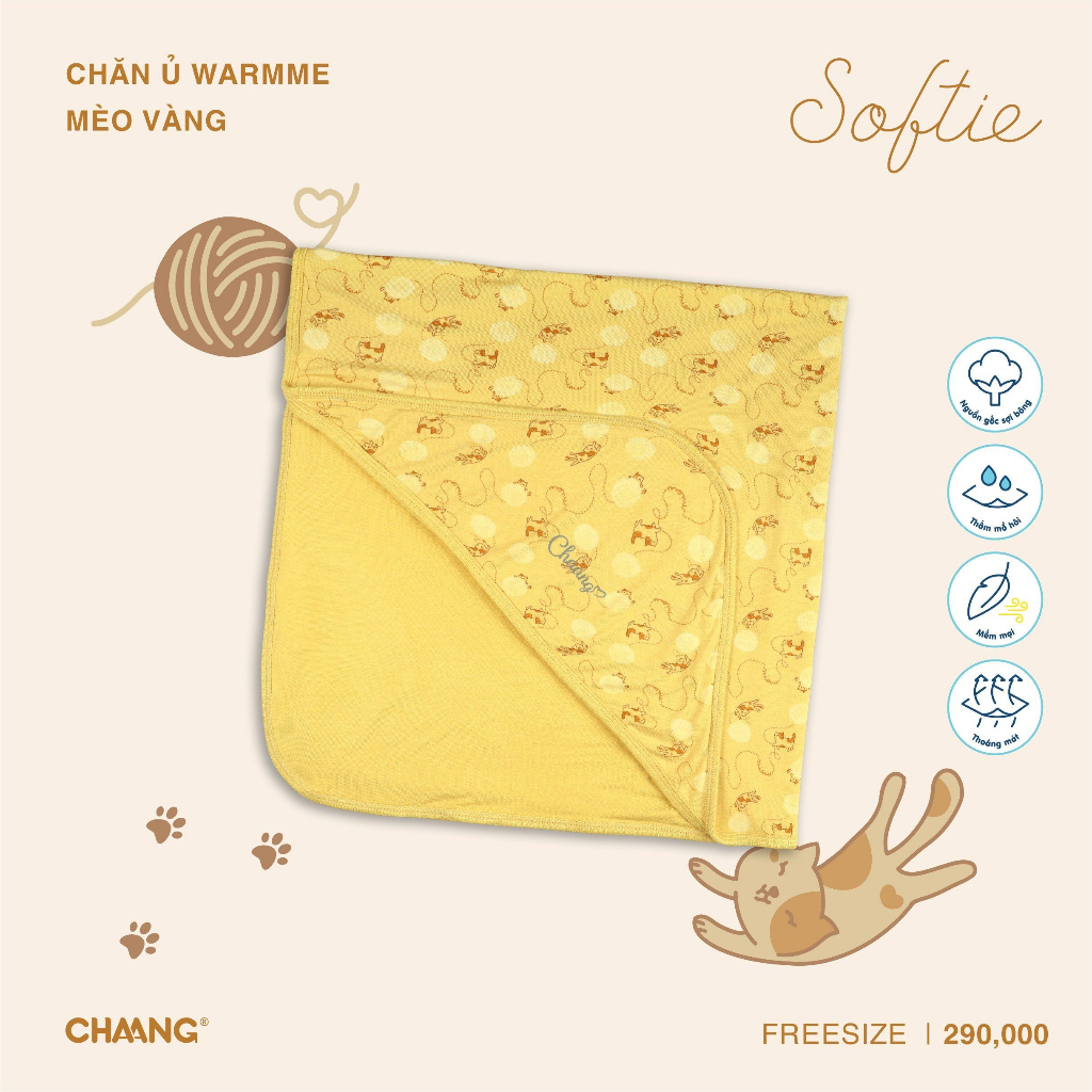 Chăn Ủ Warmme Mèo CHAANG AW23D8