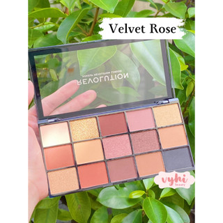 Bảng mắt Revolution Beauty Reloaded Velvet Rose 15 ô