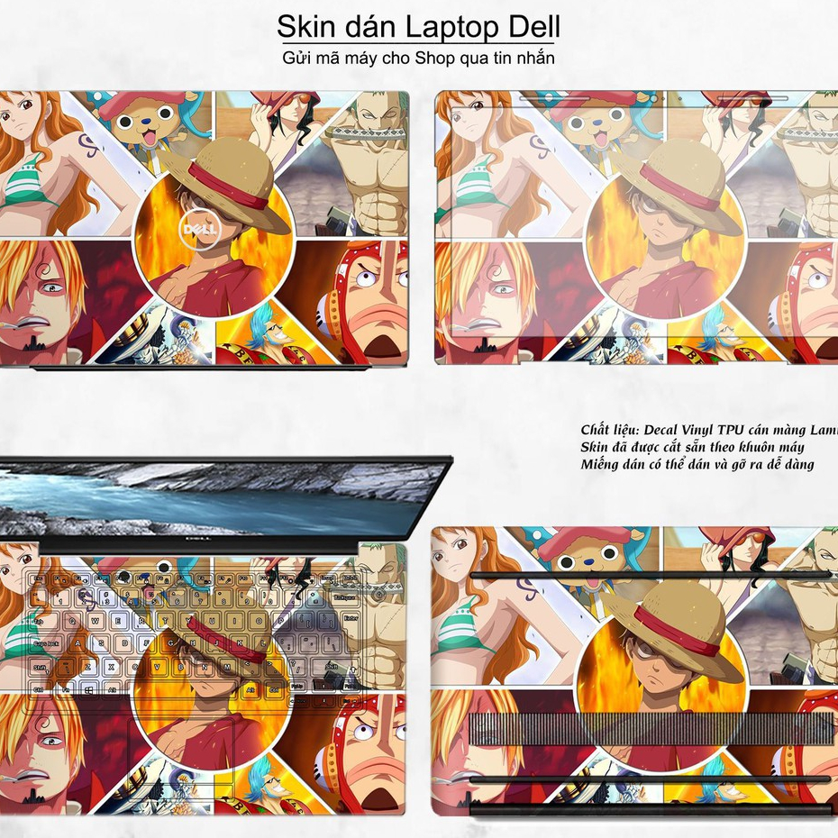 SKIN CAO CẤP Skin dán Laptop Dell in hình One Piece _nhiều mẫu 13  IN HÌNH THEO YÊU CẦU