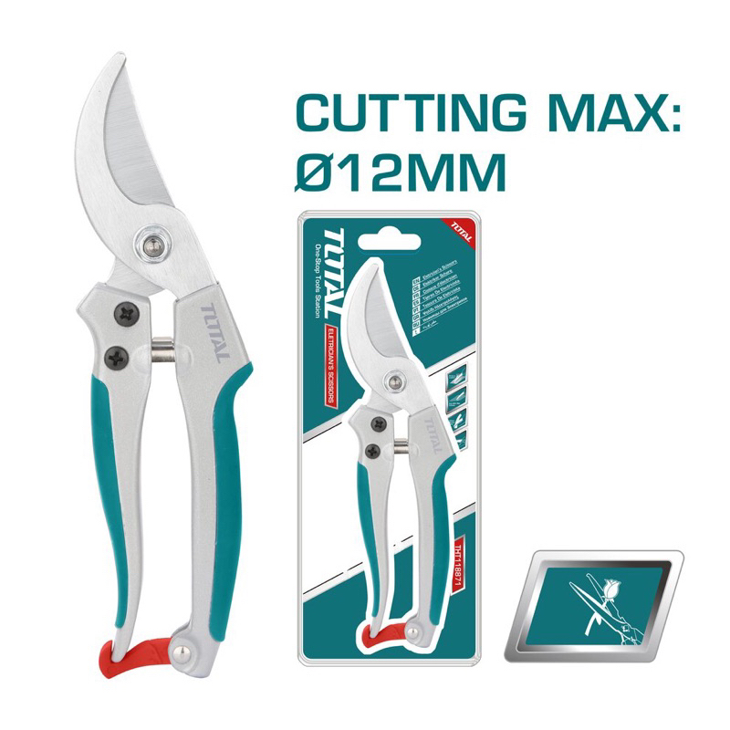 Kéo cắt cành 8 inch thân nhôm hàng tốt TOTAL THTP62082