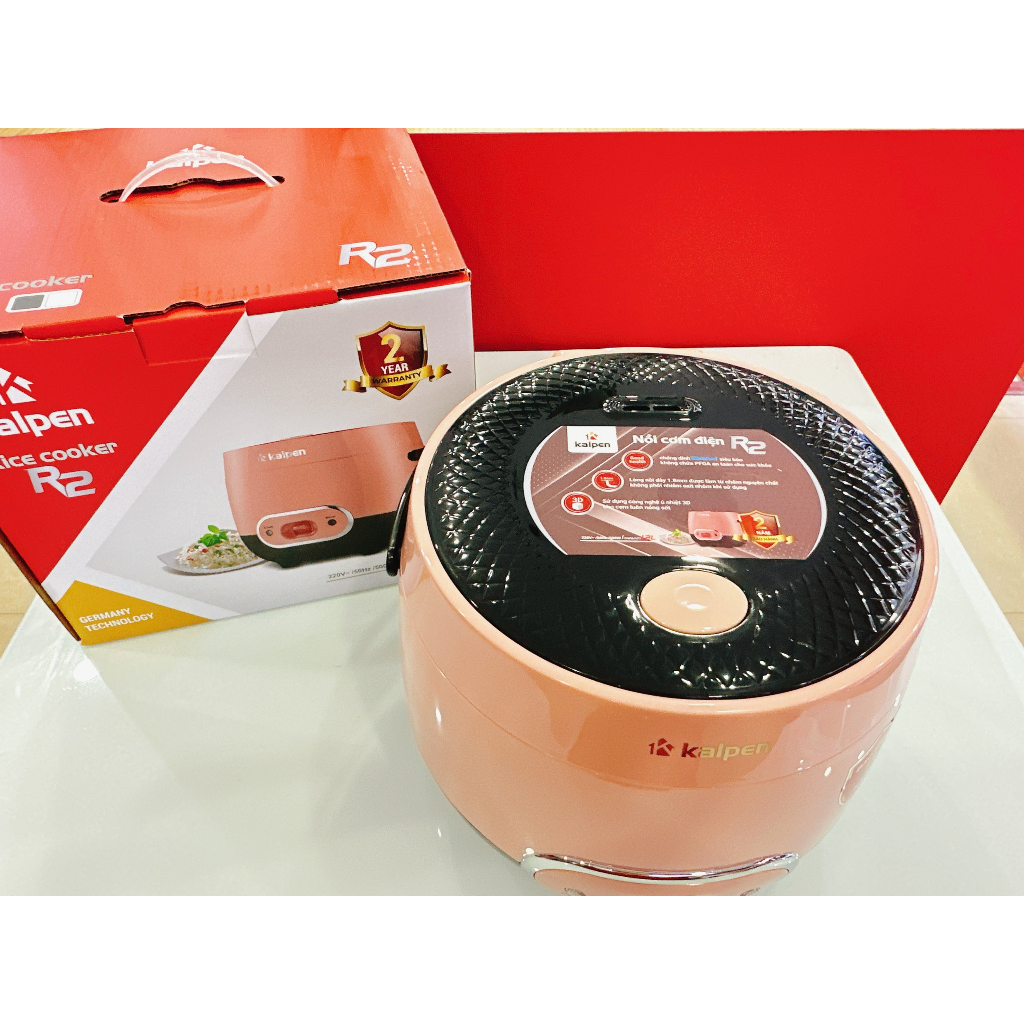NỒI CƠM ĐIỆN Ủ ẤM 3D KALPEN R2 DUNG TÍCH 1.2L HÀNG CHÍNH HÃNG