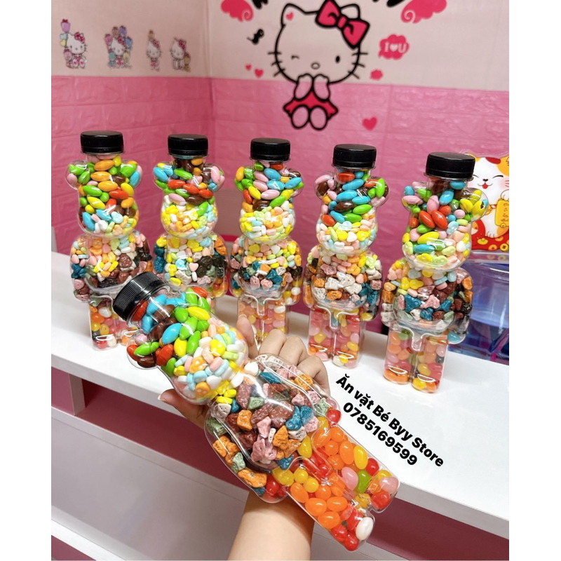 Kẹo Gấu Bearbrick Mix 4 Loại 500G