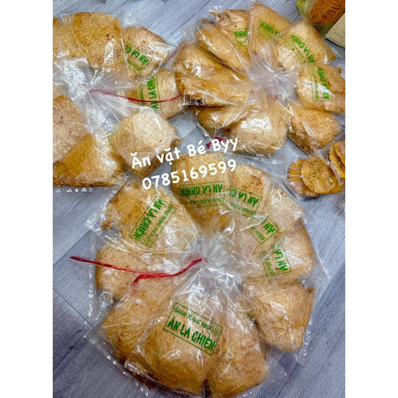 Bánh Tráng MiLa Muối Tỏi Cay Thơm