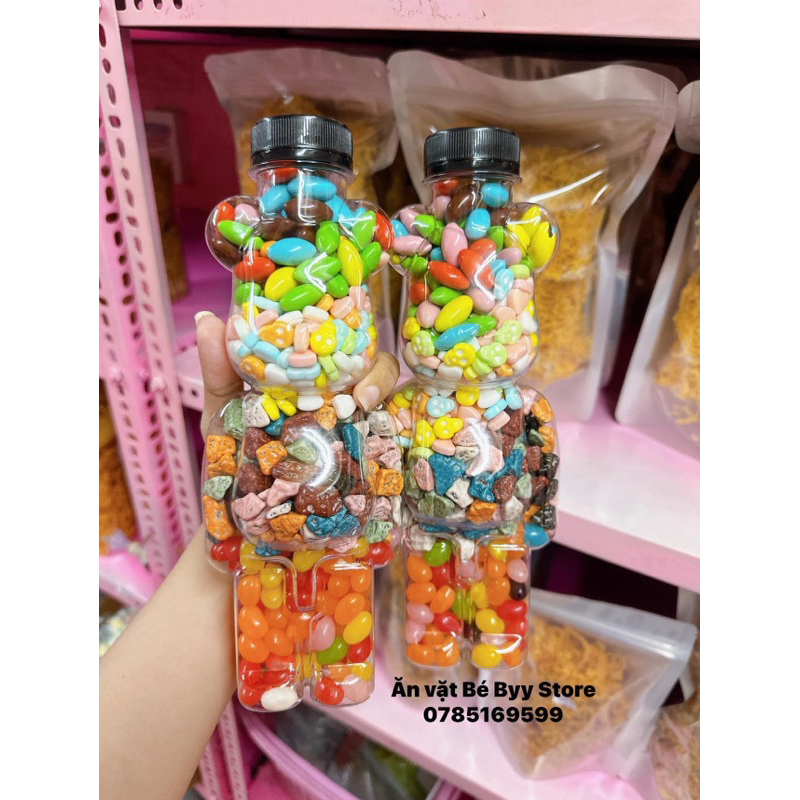 Kẹo Gấu Bearbrick Mix 4 Loại 500G