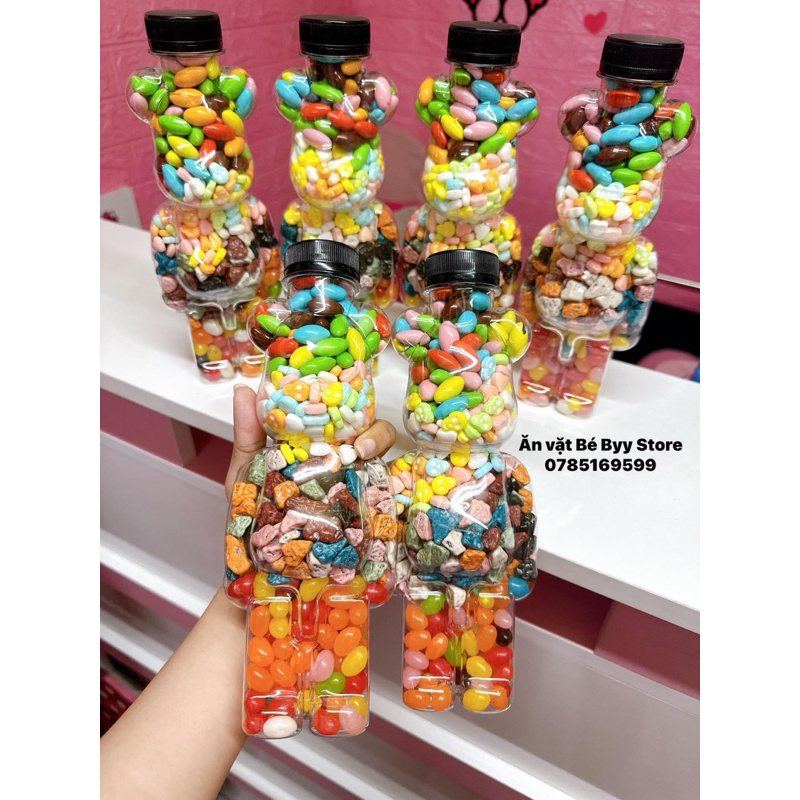 Kẹo Gấu Bearbrick Mix 4 Loại 500G