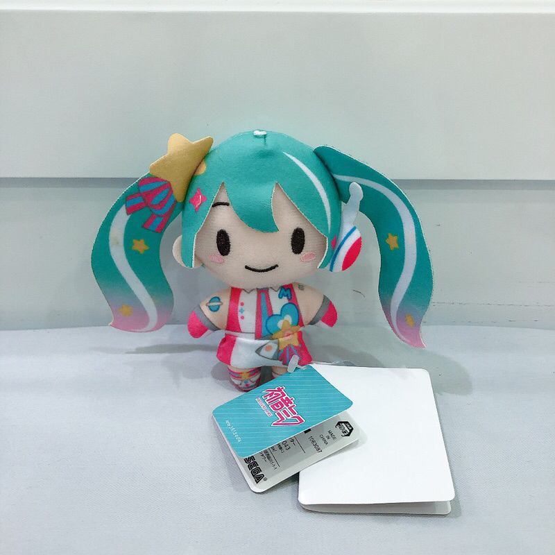 Móc khoá miku nhồi bông  hàng chính hãng SEGA NHẬT ver4