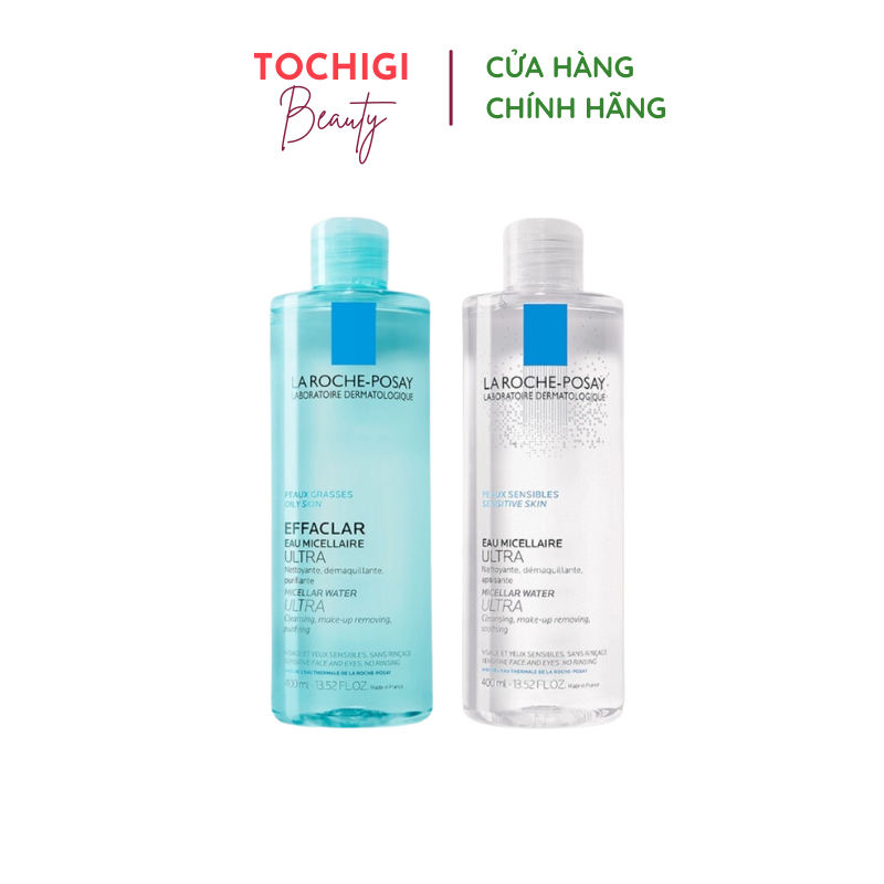 Nước Tẩy Trang La Roche-Posay Dành Cho Da Nhạy Cảm Và Da Dầu Nhạy Cảm 400ml