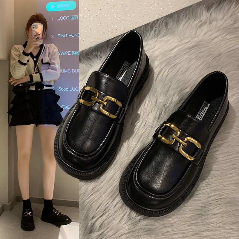 Giày lolita big size dáng đế bằng mũi vuông size 40 - 43