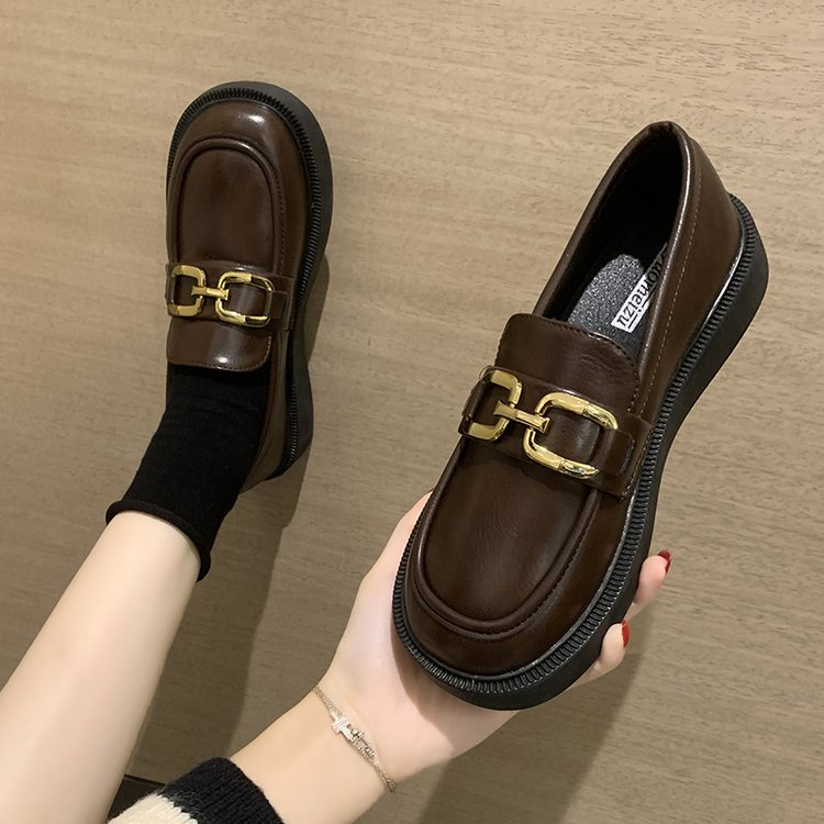 Giày lolita big size dáng đế bằng mũi vuông size 40 - 43