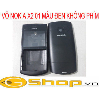 Vỏ nokia x2 01 màu đen không phím