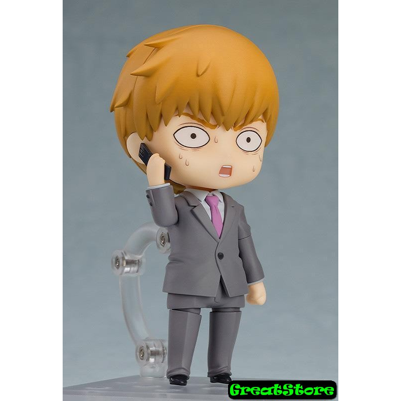 Mô hình Shigeo Kageyama 1913 và Arataka Reigen 1922 trong Mob Psycho 100 Action Figure Q mode 10 cm