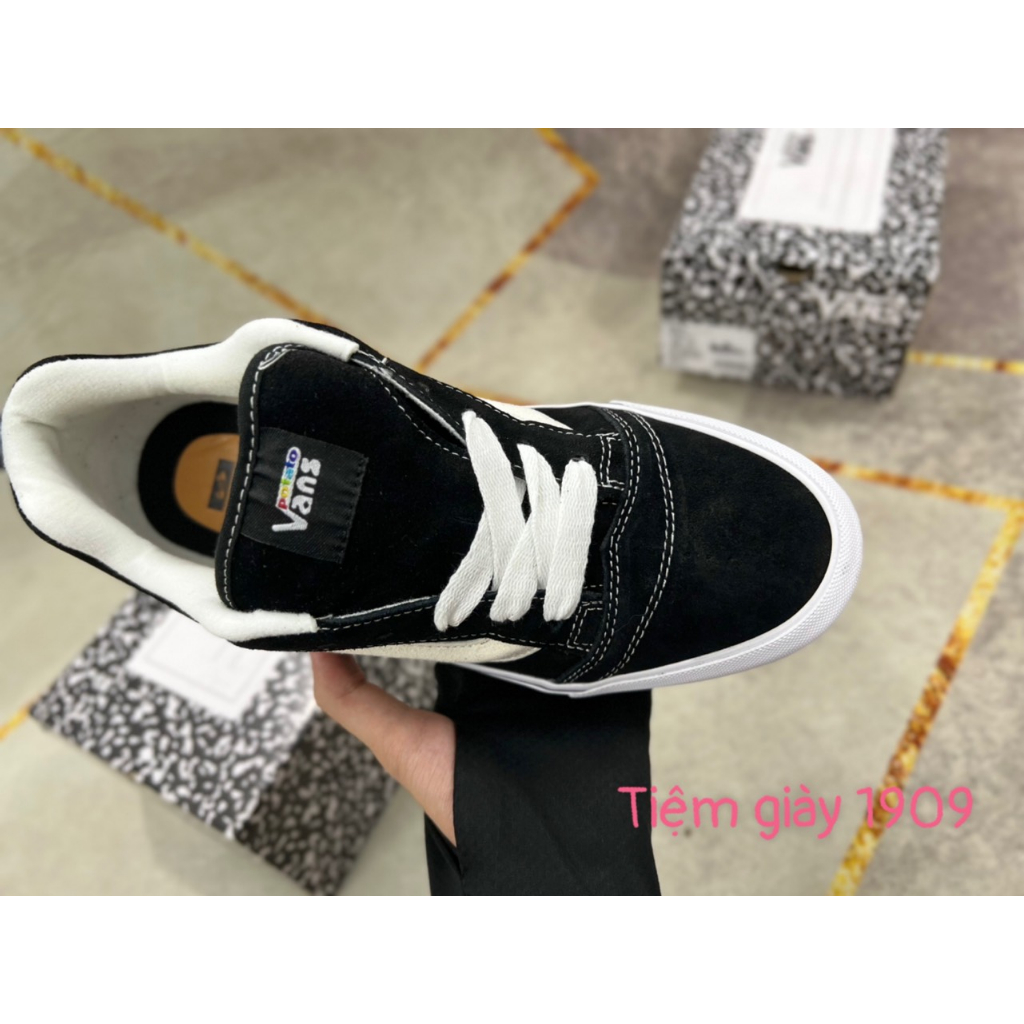 Giày Sneaker Vans Vault Knu Skool VR3 X Imran Potato, Bản Like.Au Cho Nam Nữ Chuẩn Hàng Trung Đủ PK
