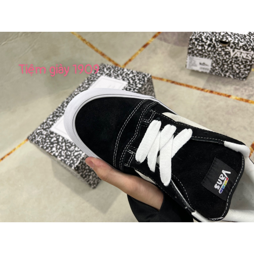 Giày Sneaker Vans Vault Knu Skool VR3 X Imran Potato, Bản Like.Au Cho Nam Nữ Chuẩn Hàng Trung Đủ PK