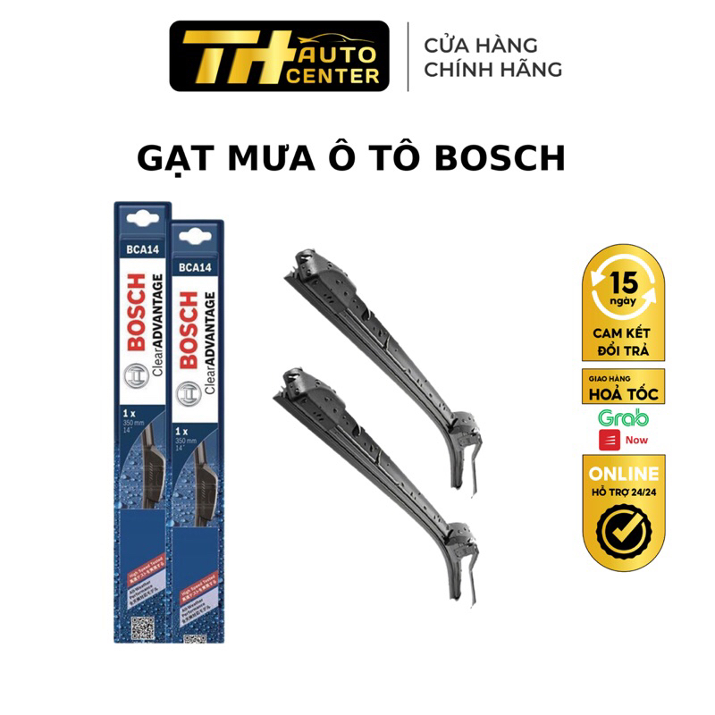 Gạt Mưa Bosch, Cần Gạt Mưa Thân Mền Silicone cao cấp Phukienxehoith
