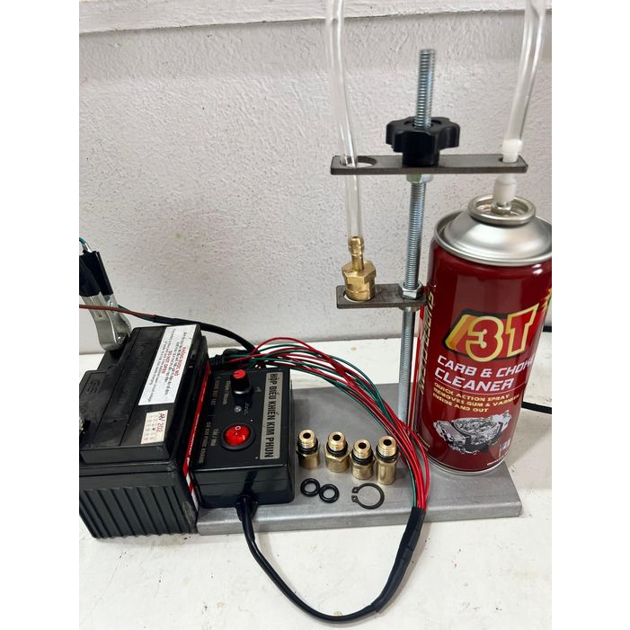 Bộ Xúc Rửa Kim Phun Xe Máy, Dụng Cụ Vệ Sinh Kim Phun