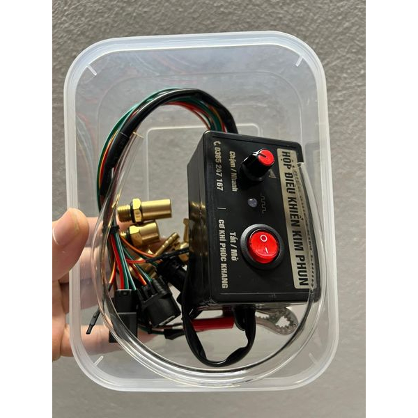 Bộ Xúc Rửa Kim Phun Xe Máy, Dụng Cụ Vệ Sinh Kim Phun