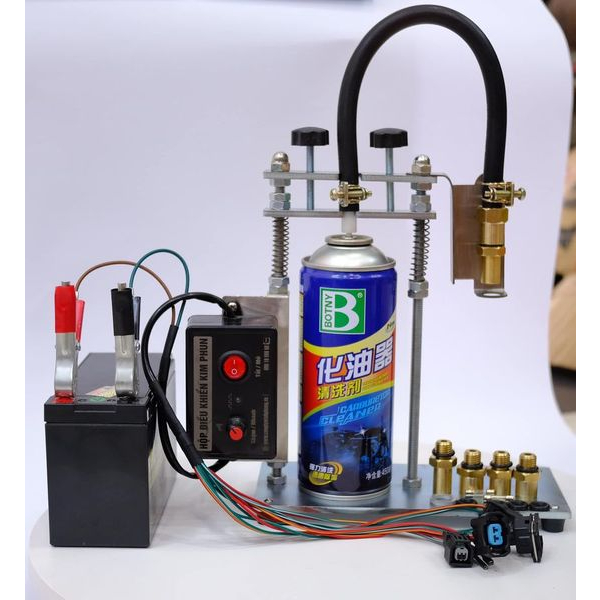 Bộ Xúc Rửa Kim Phun Xe Máy, Dụng Cụ Vệ Sinh Kim Phun