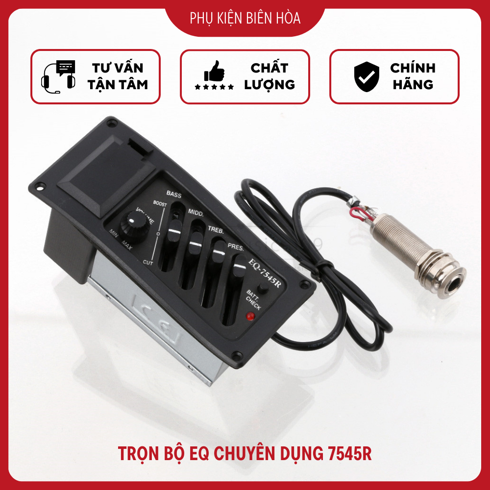 Trọn bộ EQ chuyên dụng Equalizers đàn Guitar 7545R