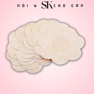 Miếng dán ngực , dán ti giấy bịch 10 miếng siêu tiết kiệm dán cực dính 0129