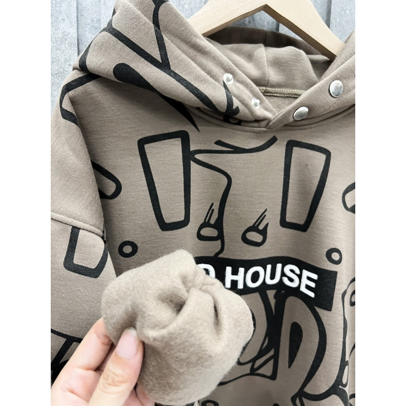 Áo Hoodie Full Thỏ Form Rộng Chất Nỉ Bông Lì, Áo hoodie nam nữ Unisex (ảnh chụp thật) | BigBuy360 - bigbuy360.vn