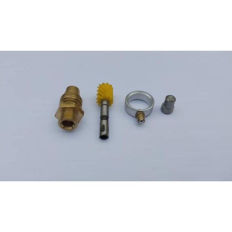 Bộ nhông Km (sâu) đồng hồ 11 răng cho Vespa Cổ bánh 8
