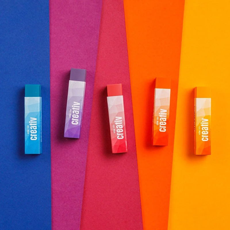 Gôm tẩy Creativ Thiên Long E-031 - tiêu chuẩn châu Âu