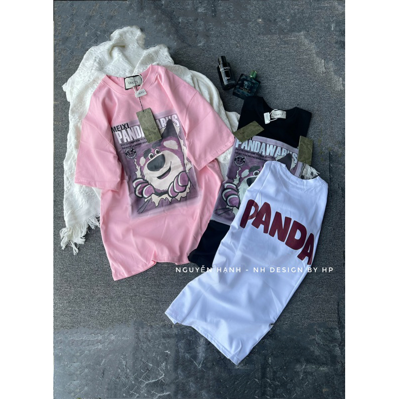 Áo Thun Hình Gấu Panda Hàng Siêu Cấp