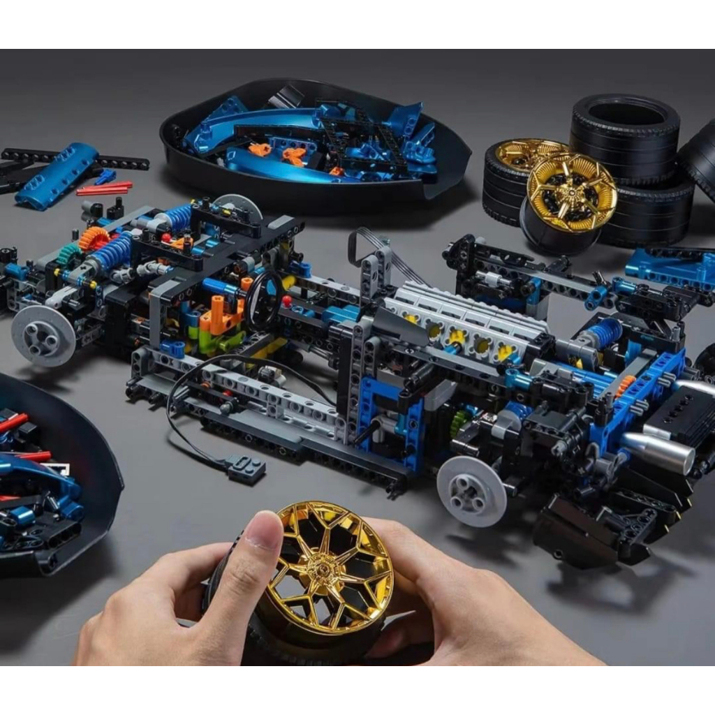 Nonlego Technic Mô Hình Siêu Xe Lamborghini Aventador SVJ 63 Kbox 10520 Tỷ Lệ 1:8 Đồ Chơi Lắp Ráp 3811 Pcs