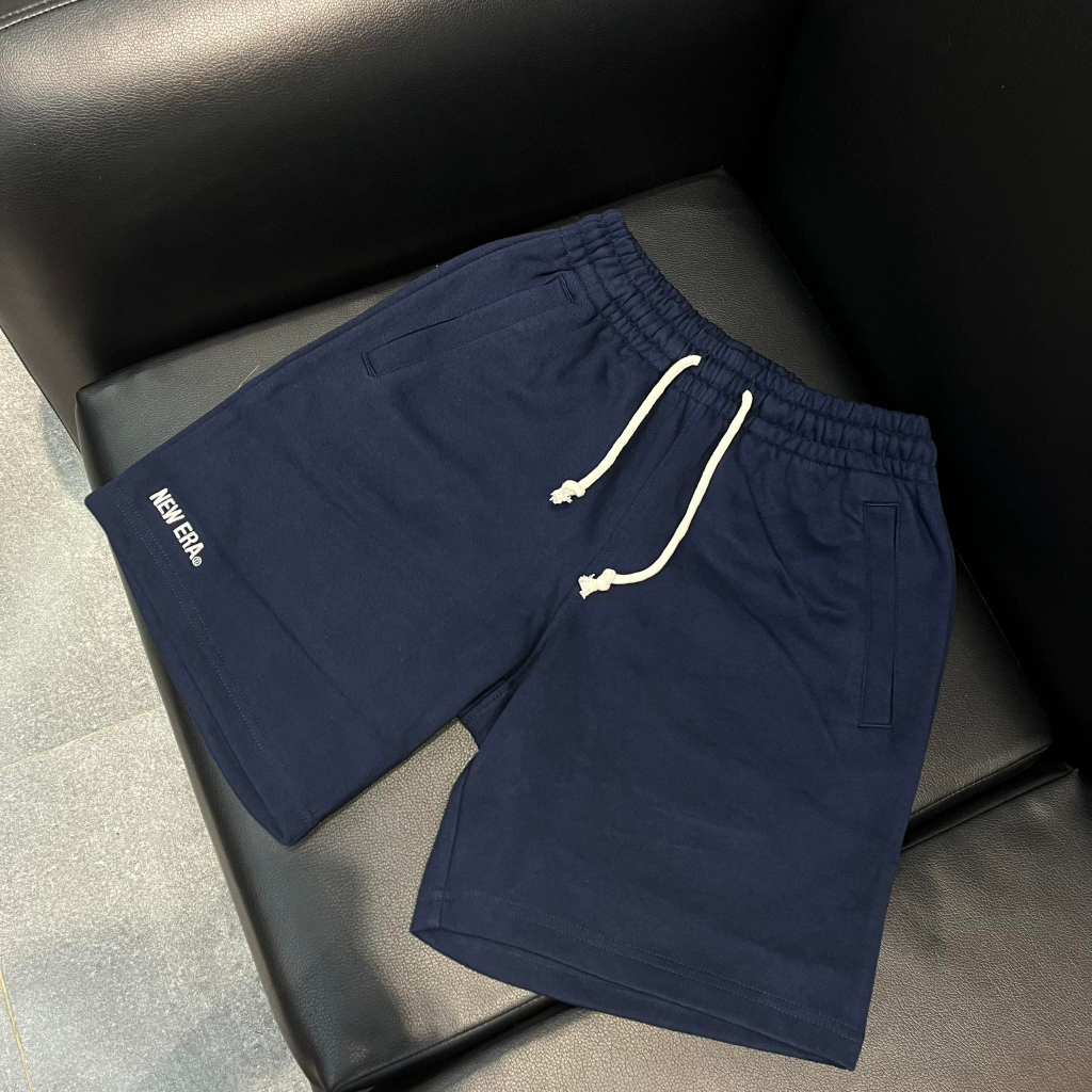 Quần Short Chính Hãng New Era Navy Logo Shop Xám Store