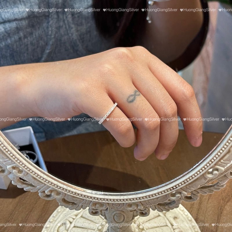 Nhẫn ngón út Bạc s925 - HuongGiangSilver