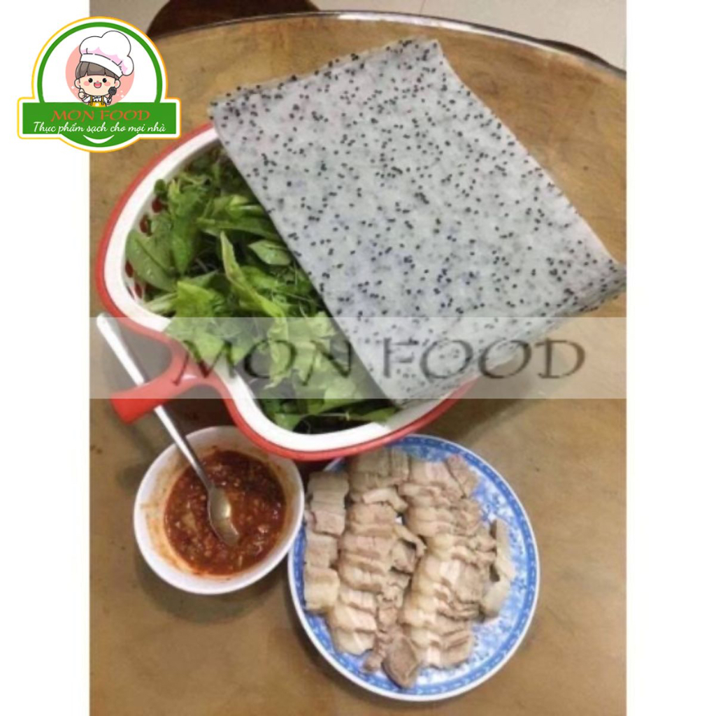 Bánh tráng cuốn mè đen Ninh Thuận- Sấp 1kg