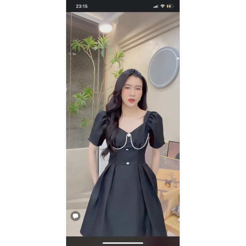 Đầm đen size M