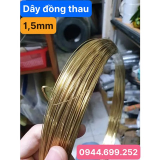 Dây đồng thau 1,5mm
