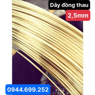 Dây đồng thau 2,5mm