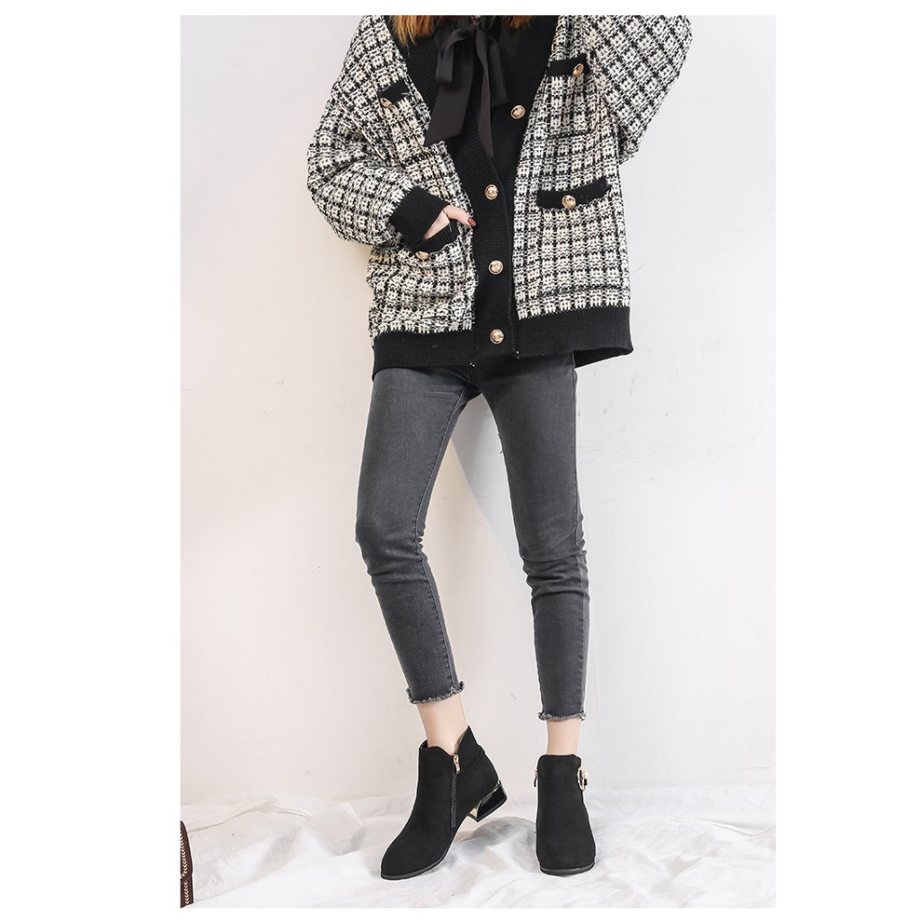 Boot đế thấp 3,5cm có big size 40 41 42 43
