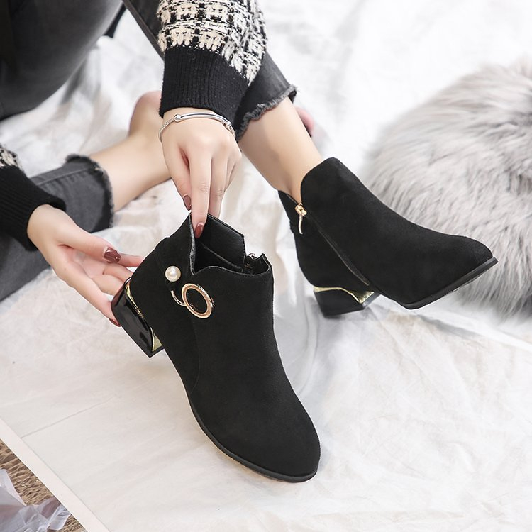 Boot đế thấp 3,5cm có big size 40 41 42 43