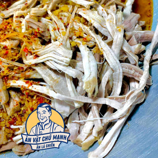 Khô Heo Cháy Tỏi - Ăn Vặt Chú Mạnh