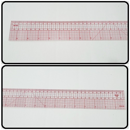 Thước Dẻo Chuyên Dụng Cho Kiến Trúc, Thợ May Và Thiết Kế Mỹ Thuật Dãy Đo 50cm Nhiều Vạch Kẽ Tỉ Lệ Song Song