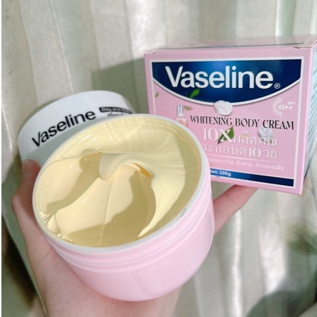 Kem Body Vaseline 10x Hồng 200g