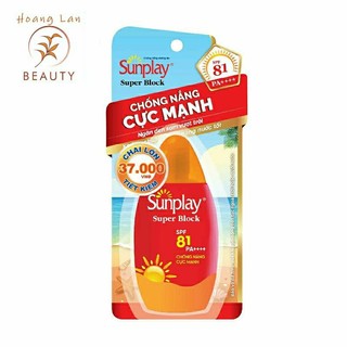 KEM CHỐNG NẮNG CỰC MẠNH SUNPLAY SUPER BLOCK SPF 81 PA++