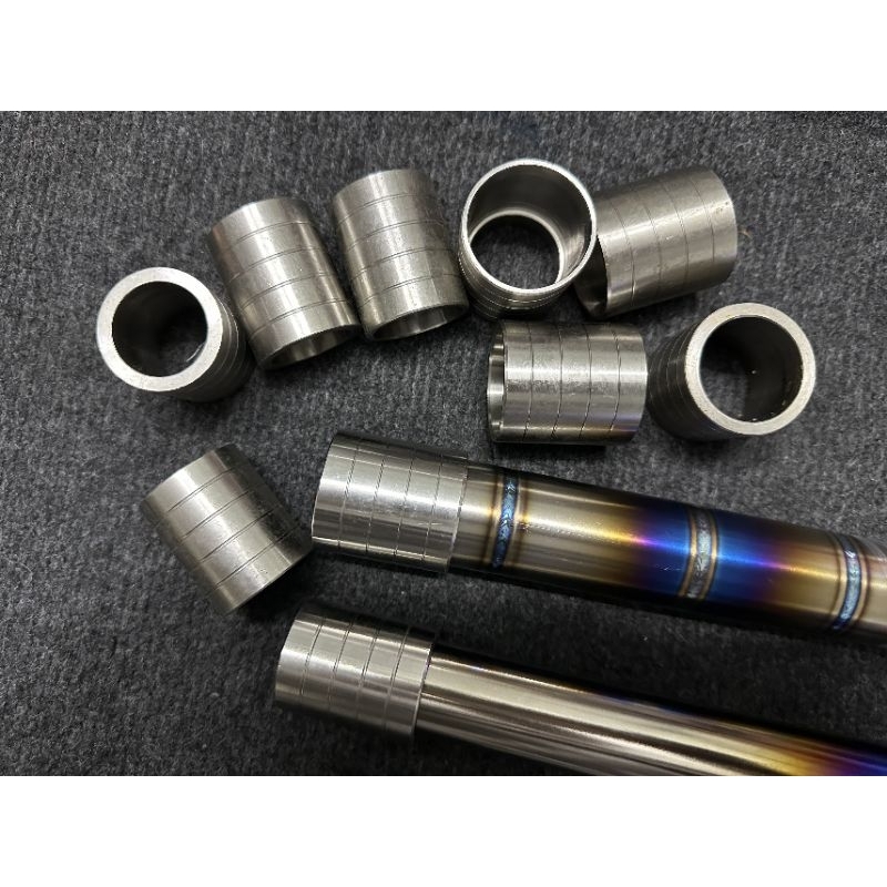 Khâu Nối CNC Inox304  cho cổ pô Titan hàn pô zin