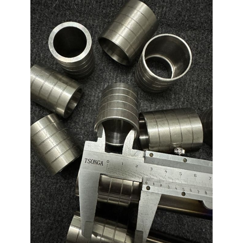 Khâu Nối CNC Inox304  cho cổ pô Titan hàn pô zin