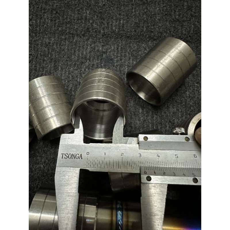 Khâu Nối CNC Inox304  cho cổ pô Titan hàn pô zin
