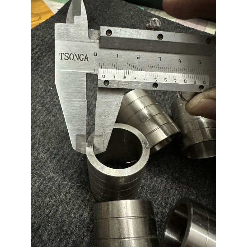 Khâu Nối CNC Inox304  cho cổ pô Titan hàn pô zin